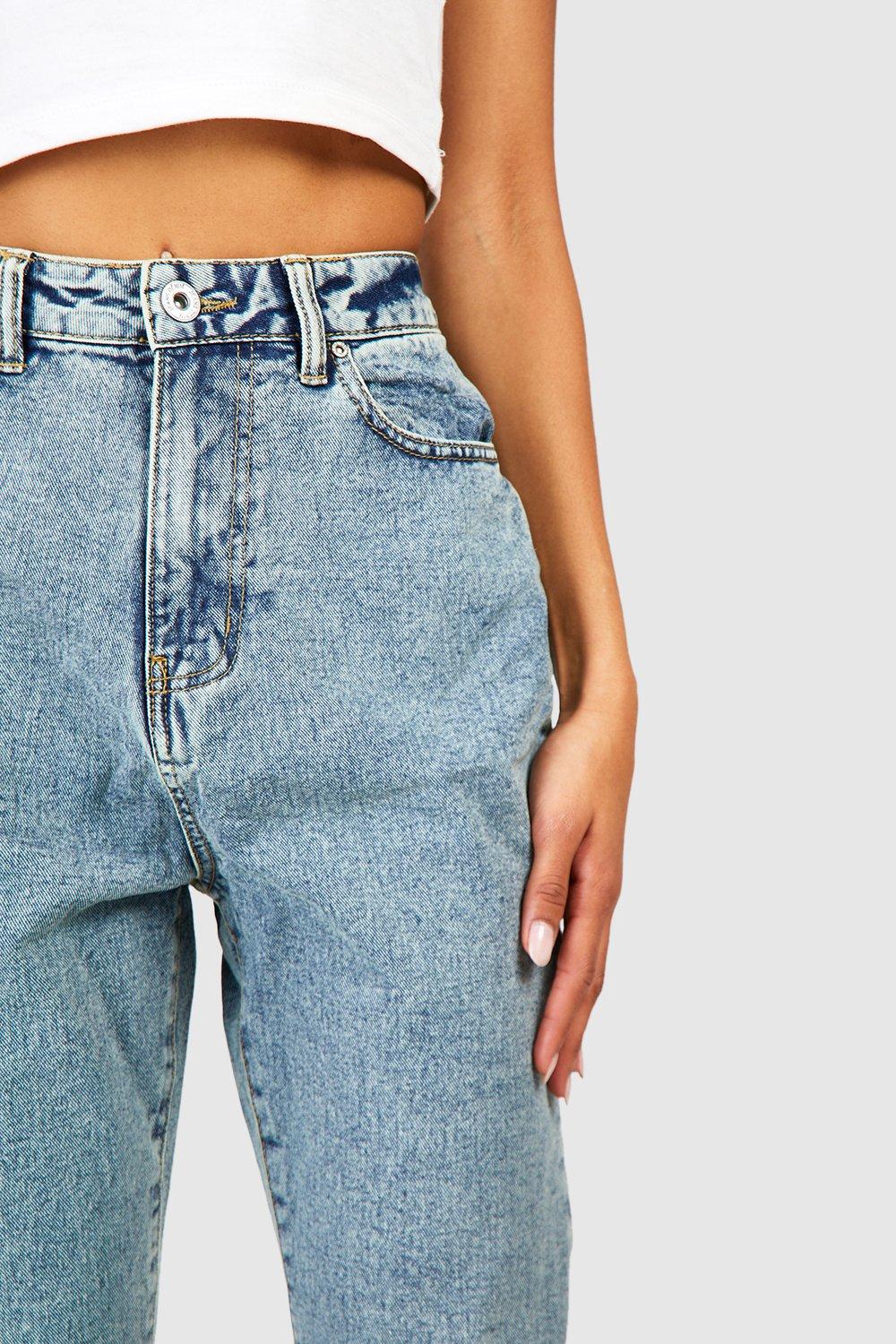 Tall high hot sale waisted mom jeans